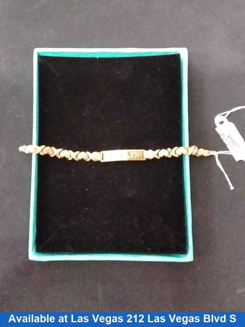 Bracelet - Yellow Gold 14k (.585) 4.2 grams 10 inch