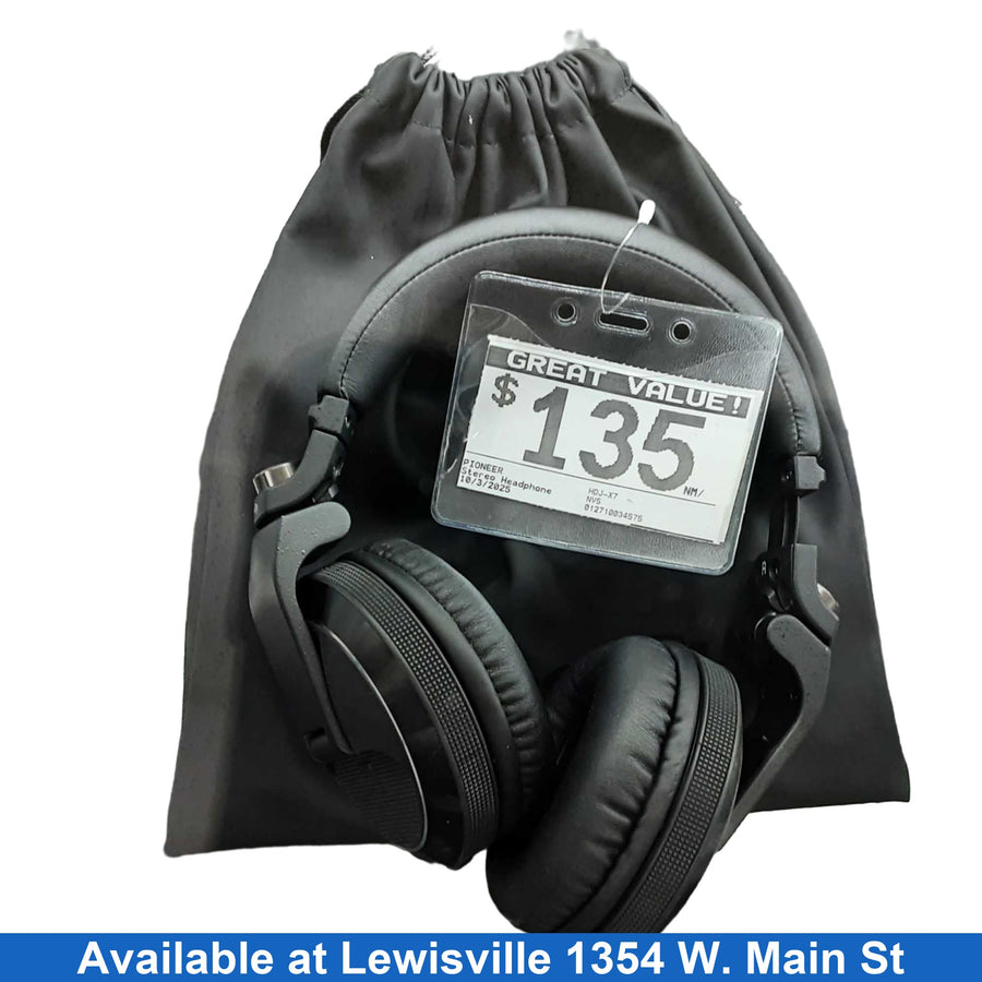Pioneer Hdj-x7 Black Stereo Headphone