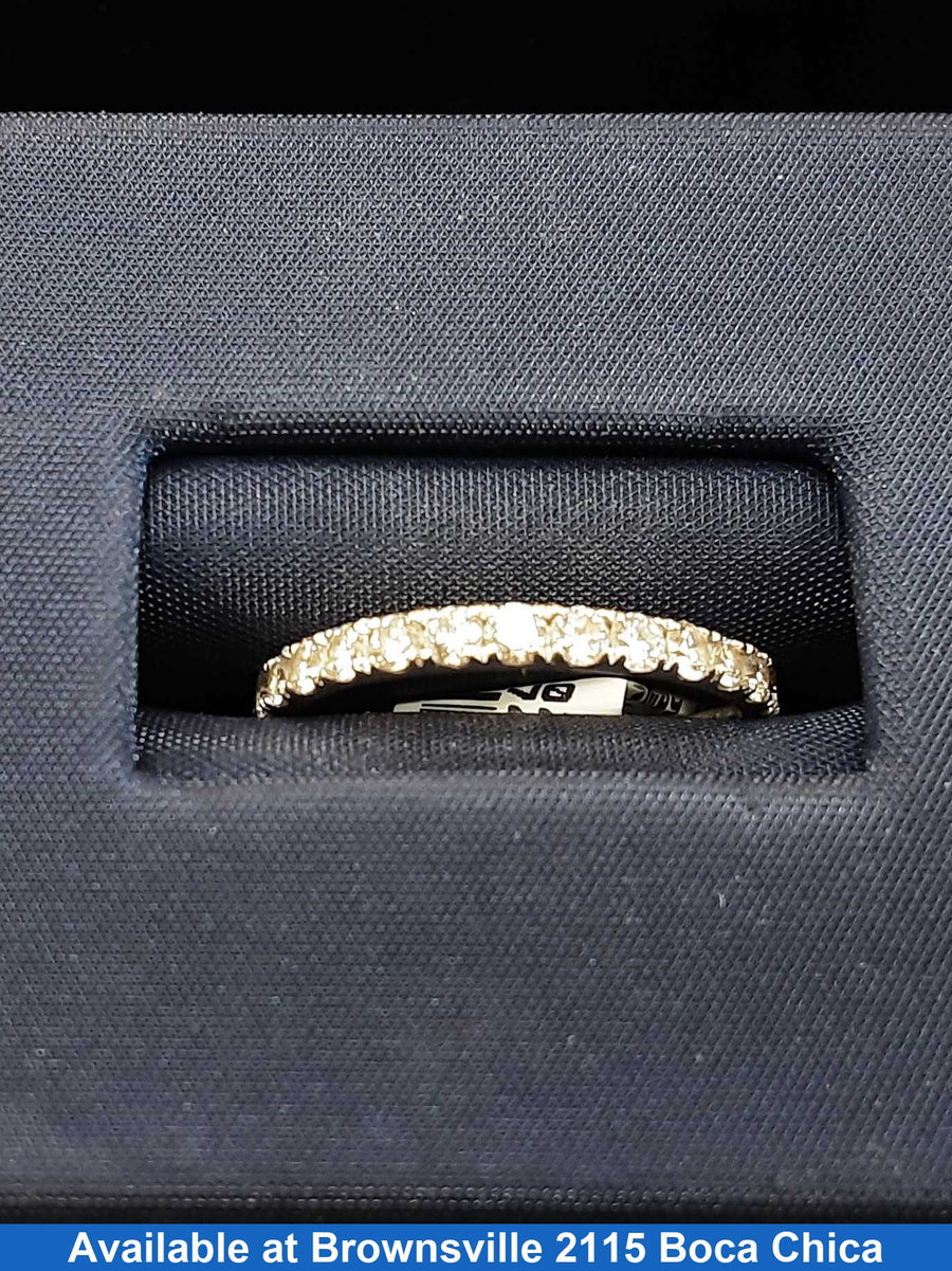 Ring - Wedding Band - White Gold 14k (.585) 1.7 grams Size 6