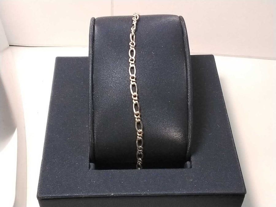 Figaro Bracelet - Silver 2.5 grams 6 inch