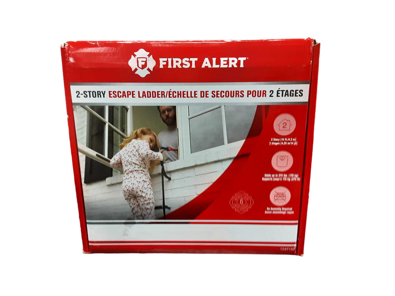 Frist Alert 2 Story Silver Multi-Purpose Ladder