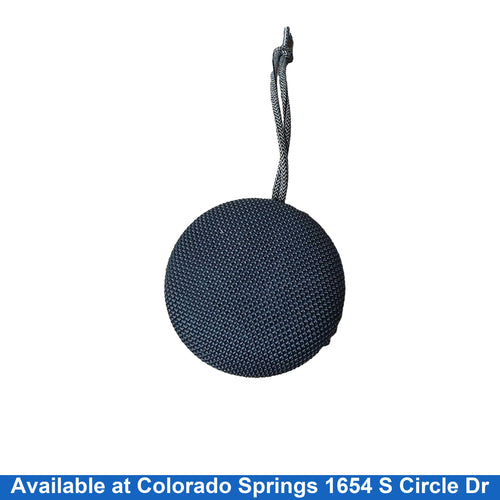 Onn. Mini Spkr Gray Portable Speaker