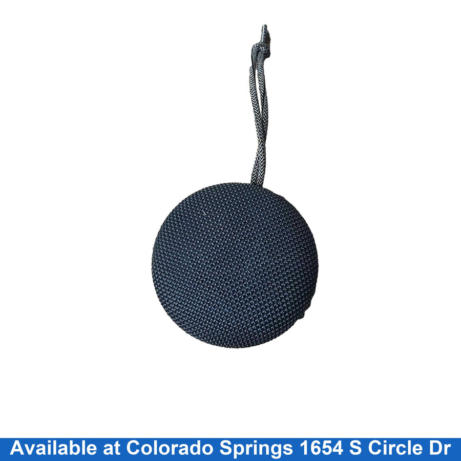 Onn. Mini Spkr Gray Portable Speaker