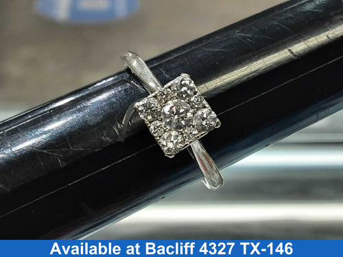 Women's Ring - White Gold 14k (.585) 2.4 grams Size 7