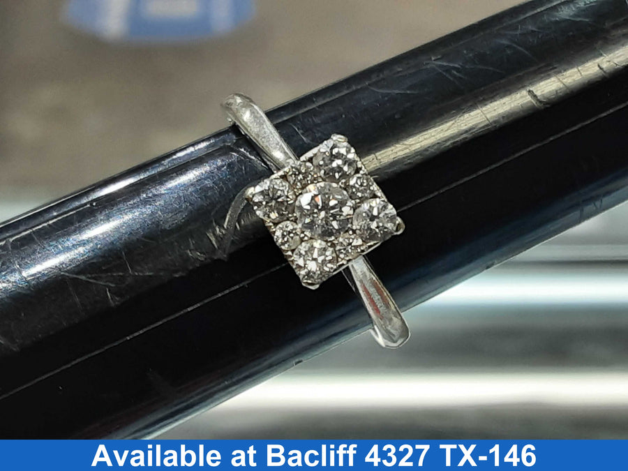 Women's Ring - White Gold 14k (.585) 2.4 grams Size 7