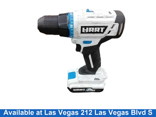 Hart Hpdd02 White Cordless Standard Drill