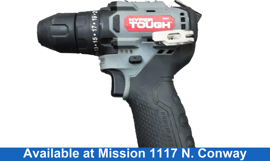 Hyper Tough 98809 Black Cordless Impact Drill