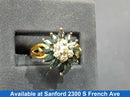 Women's Ring - Yellow Gold 14k (.585) 4.2 grams Size 7