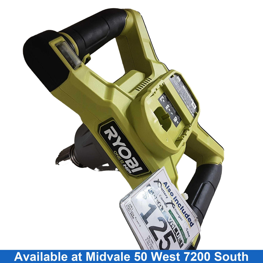 Ryobi Pblmm01 Green Concrete Mixer