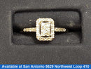 Women's Ring - White Gold 10k (.417) 1.9 grams Size 7.5