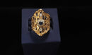 Women's Ring - Yellow Gold 14k (.585) 8.8 grams Size 7.5