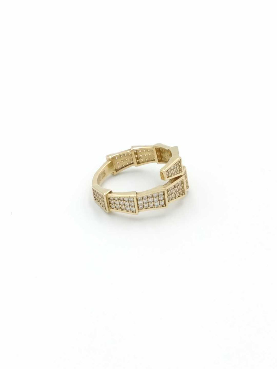 Ring - Wedding Band - Yellow Gold 10k (.417) 3.7 grams Size 7