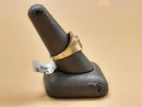 Men's Ring - Yellow Gold 10k (.417) 3.8 grams Size 10.5
