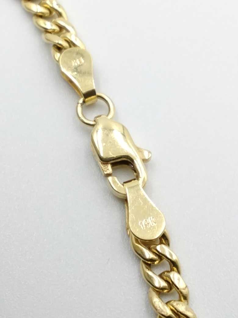 Cuban Link Chain - Yellow Gold 14k (.585) 8.8 grams 24 inch