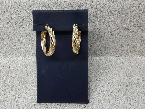 Bangle Earrings - Yellow Gold 14k (.585) 4 grams