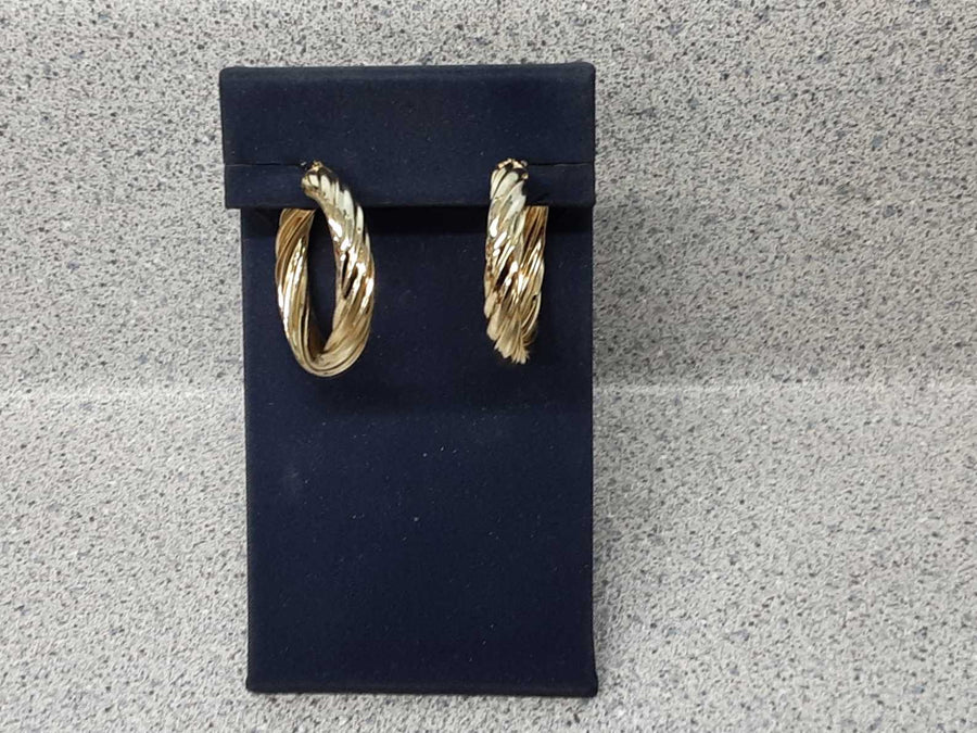Bangle Earrings - Yellow Gold 14k (.585) 4 grams