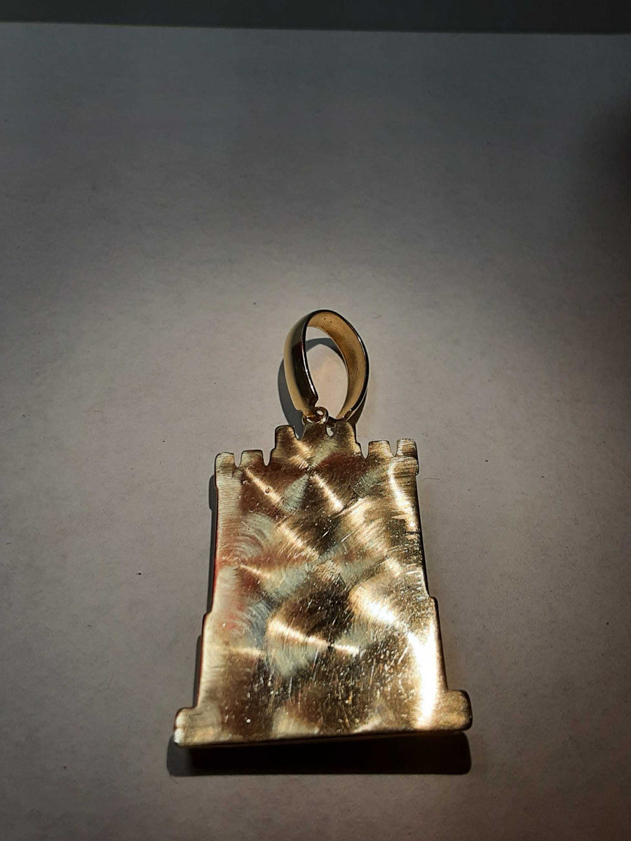 Religious Pendant - Yellow Gold 14k (.585) 11.3 grams