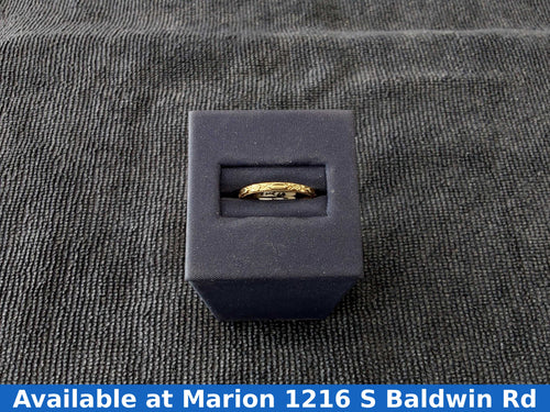 Ring - Wedding Band - Yellow Gold 14k (.585) 1.3 grams Size 7