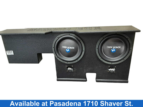 Nemesis Audio Rhino Box Black Car Sub-Woofer