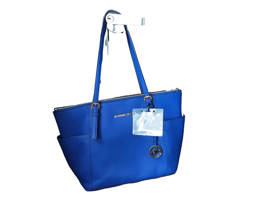 Michael Kors Medium Tote Bag Blue Purse / Handbag