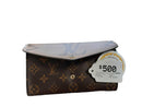 Louis Vuitton Clutch Brown Wallet
