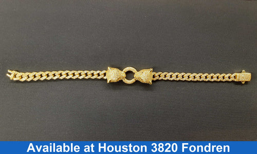 Bracelet - Yellow Gold 14k (.585) 17.7 grams 8 inch