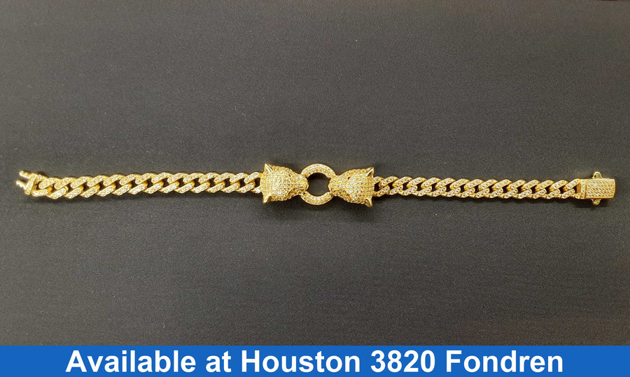 Bracelet - Yellow Gold 14k (.585) 17.7 grams 8 inch