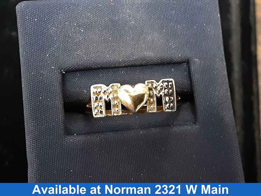 Women's Ring - Yellow Gold 10k (.417) 2.8 grams Size 8.5