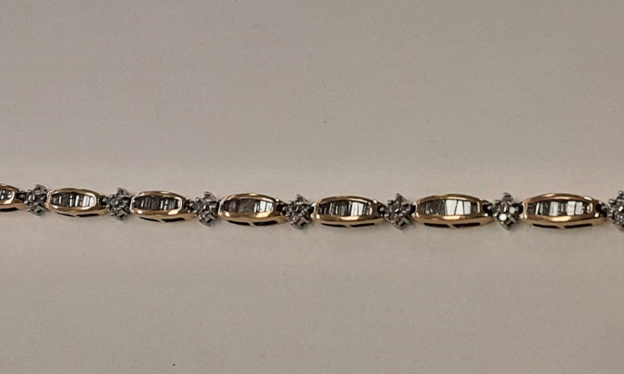 Bracelet - Yellow Gold 10k (.417) 15.1 grams 6 inch