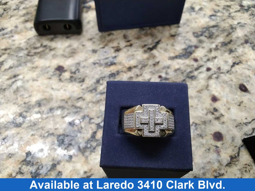Man's Ring - Yellow Gold 10k (.417) 8.5 grams Size 10