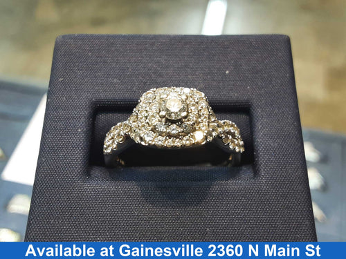 Women's Ring - White Gold 14k (.585) 3.9 grams Size 9