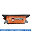 Ridgid R4020 Orange Corded Tile Saw