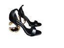 Dolce & Gabbana Keira Baroque Dg Heel Black