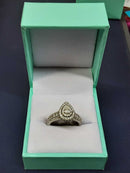 Women's Ring - Anniversary - White Gold 14k (.585) 6.1 grams Size 6.5