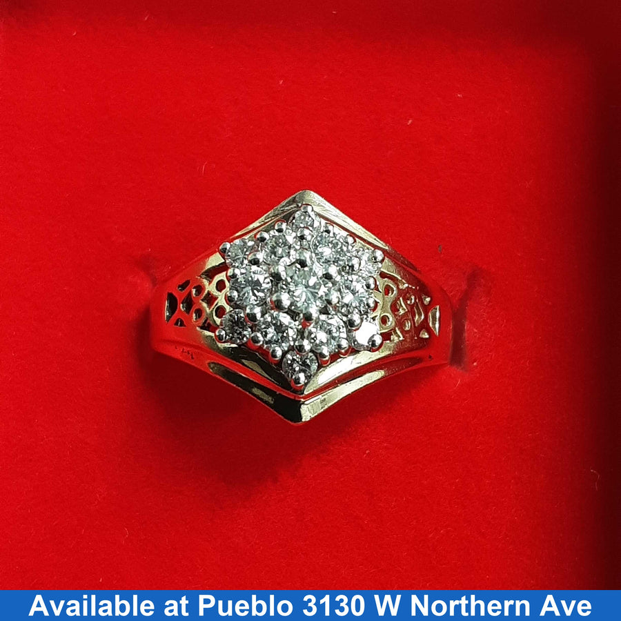 Women's Ring - Yellow Gold 14k (.585) 4.9 grams Size 7