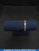 Link Bracelet - Yellow Gold 14k (.585) 12.2 grams 6 inch