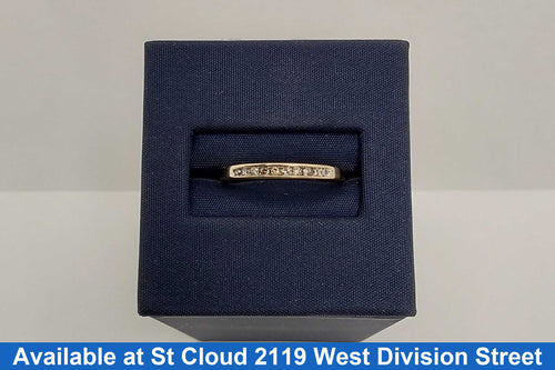 Women's Ring - Anniversary - White Gold 10k (.417) 1.44 grams Size 6.5