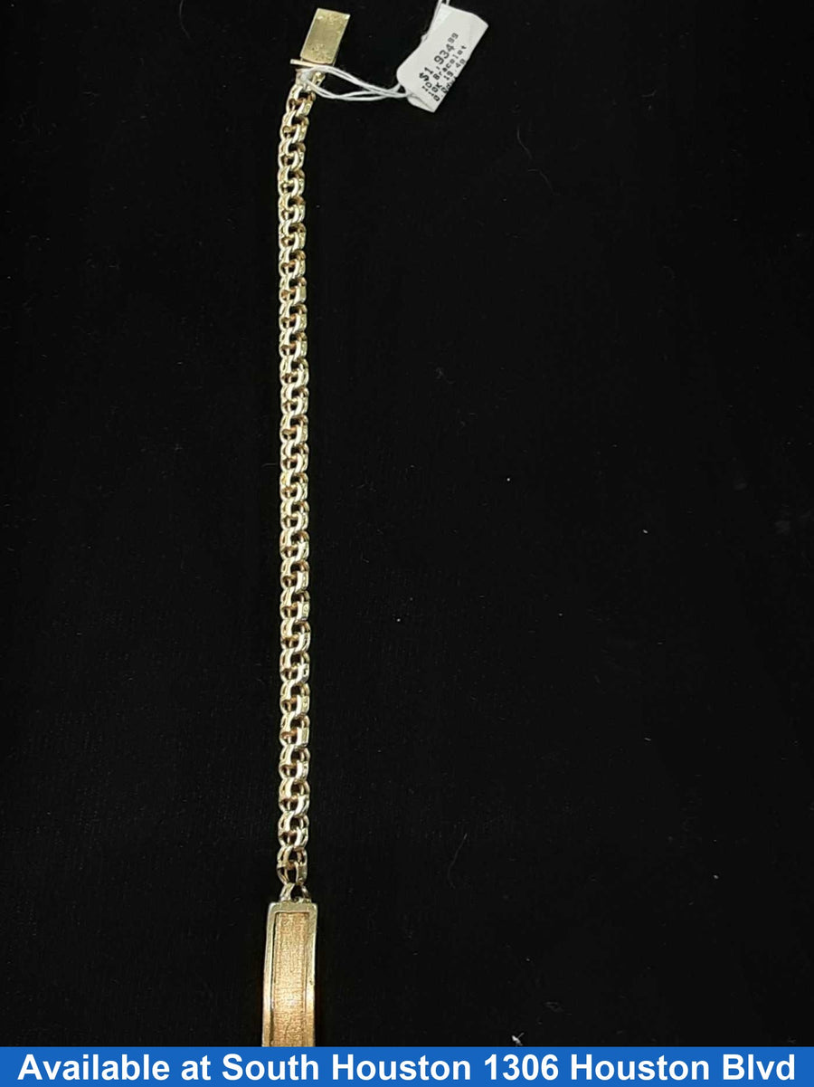 ID Bracelet - Yellow Gold 10k (.417) 19.4 grams 9 inch