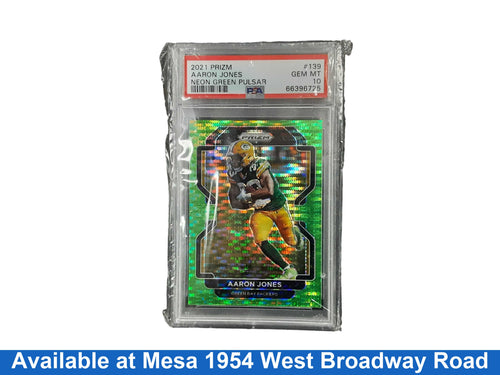 Psa Aaron Jones Green Other Collectible