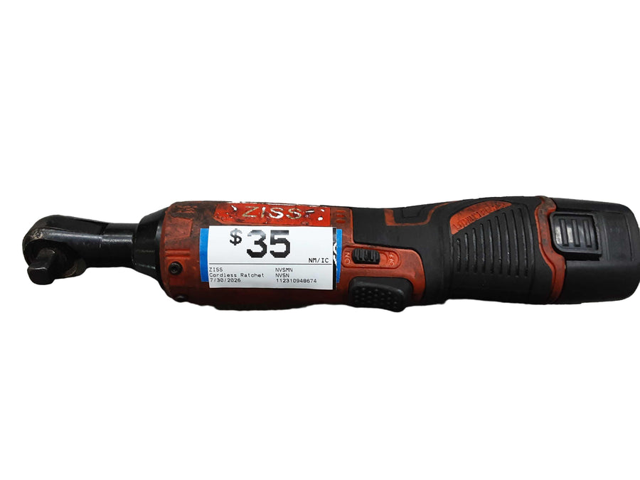 Ziss Nvsmn Red Cordless Ratchet