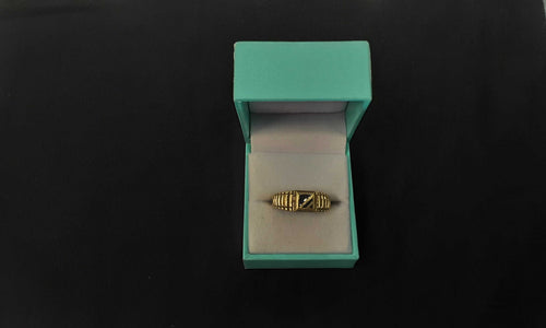 Men's Ring - Yellow Gold 10k (.417) 3.4 grams Size 12
