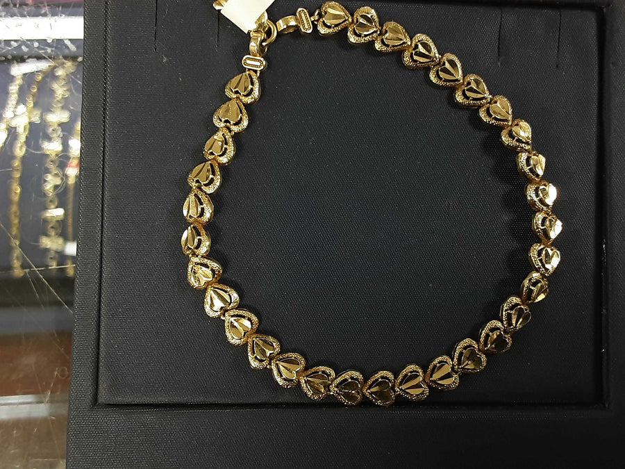 Bracelet - Yellow Gold 10k (.417) 5.1 grams 8 inch