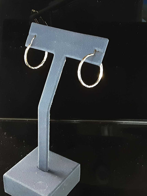 Bangle Earrings - Yellow Gold 18k (.750) 1.5 grams