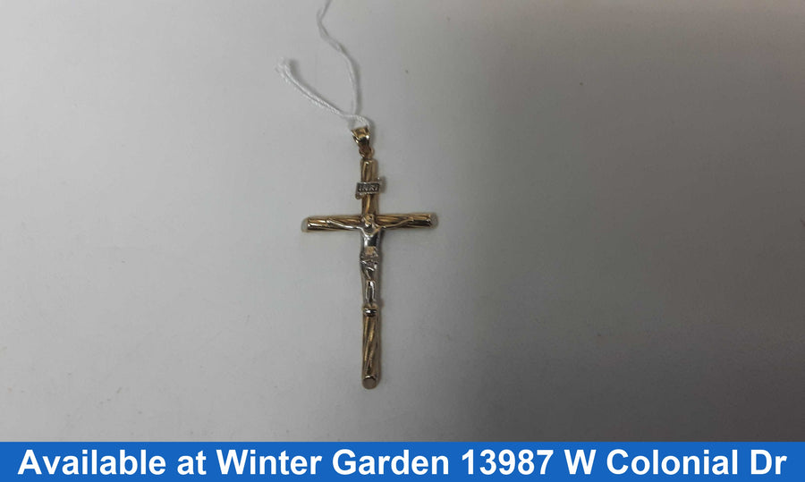 Religious Pendant - Yellow Gold 10k (.417) 2.1 grams