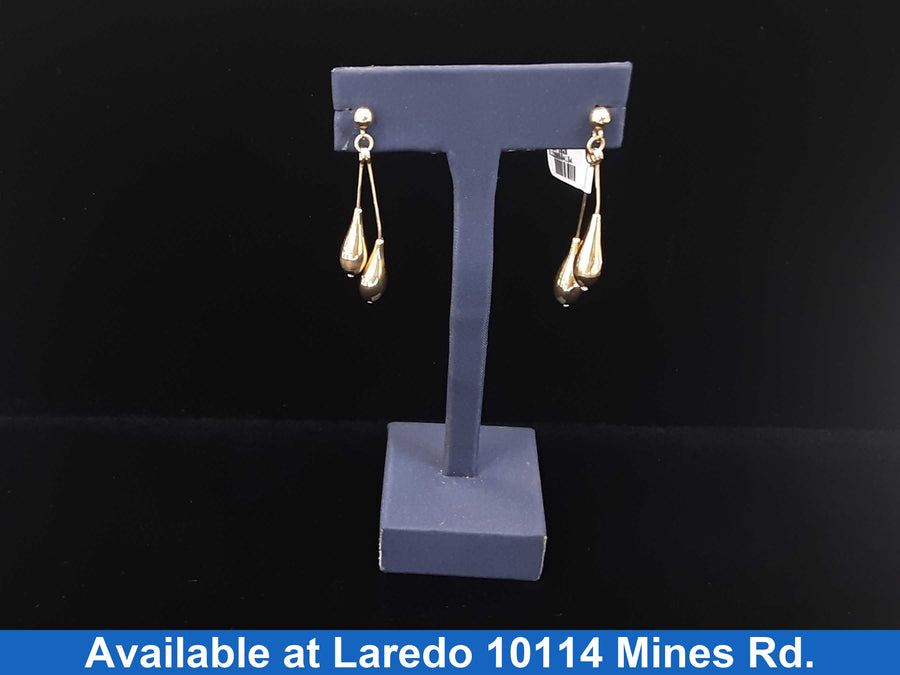 Earrings - Yellow Gold 14k (.585) 3.1 grams