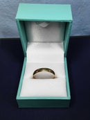Ring - Wedding Band - Yellow Gold 10k (.417) 2.3 grams Size 11