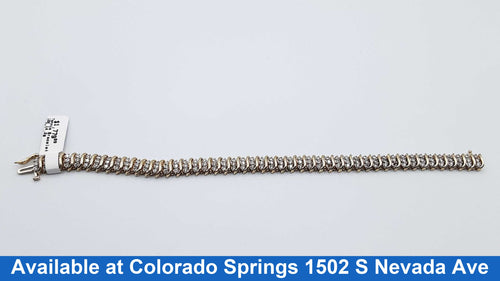 Tennis Bracelet - Yellow Gold 10k (.417) 14.2 grams 6 inch