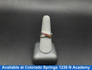 Women's Ring - Yellow Gold 14k (.585) 7.7 grams Size 8