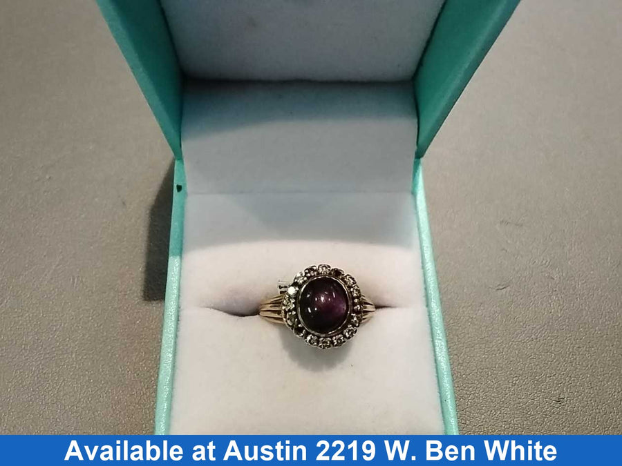 Women's Ring - Yellow Gold 18k (.750) 5 grams Size 5.5