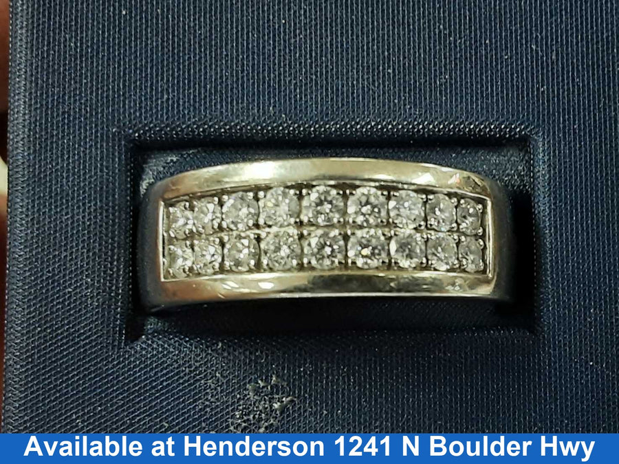 Men's Ring - White Gold 14k (.585) 11.3 Grams Size 12